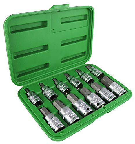 JBM 51260 - Pack de 12 piezas de punta hexagonal (1/2)