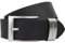 Pierre Cardin Gürtel Herren, Premium Echtleder-Gürtel Herren 40 mm breit, Echtleder Herrengürtel aus Vollrindleder schwarz, Größe/Size:85, Farbe/Color:schwarz
