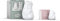 FIFTYEIGHT PRODUCTS 2-teiliges Kannenset / 1 x Kanne Gut Drauf 1 2l und 1 x Milchkännchen Drollig 350ml Weiß