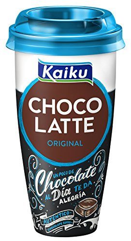 Kaiku - Choco Latte con Chocolate Suizo, Leche Semidesnatada Fresca, Sin Gluten - 230 ml