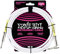 Ernie Ball - Cable para instrumentos, recto/acodado, 3 m, color blanco