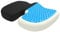 bonmedico Sitzkissen orthopädisch - Memory Foam Gel Steißbeinkissen - Ergonomisches Sitzkissen für Auto & Bürostuhl, Rollstuhlkissen - Wellness Schwarz Netz (Groß)