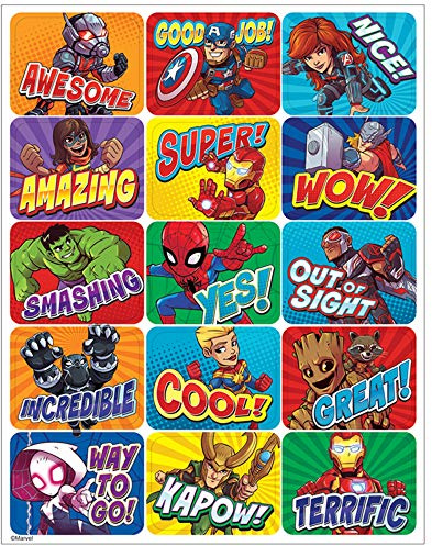Eureka Marvel Super Hero Adventure Stickers - Success