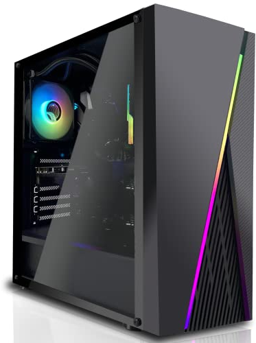 SYSTEMTREFF Office Aufrüst PC AMD Ryzen 5 PRO 4650G 6x4.2GHz | AMD RX Vega 7 4K HDMI DX12 | 16GB DDR4 RAM | WLAN Bundle Kit Rechner Desktop Computer für Office Büro