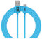 Juice USB Type C 3m Charger and Sync Cable for Samsung Galaxy S20, S10, S9, S8, S20 Plus, Huawei P30, P20, Sony, Apple Ipad 2020, Pro 2020, Air 2020 - Aqua