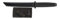 K25-32412 - Cuchillo de Goma para Entrenamiento K25. Negro. - Herramienta para Caza, Pesca, Camping, Outdoor, Supervivencia y Bushcraft