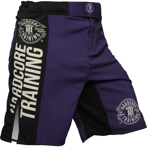 Hardcore Training Recruit Short MMA Homme, BJJ No-Gi Grappling Boxe Combat