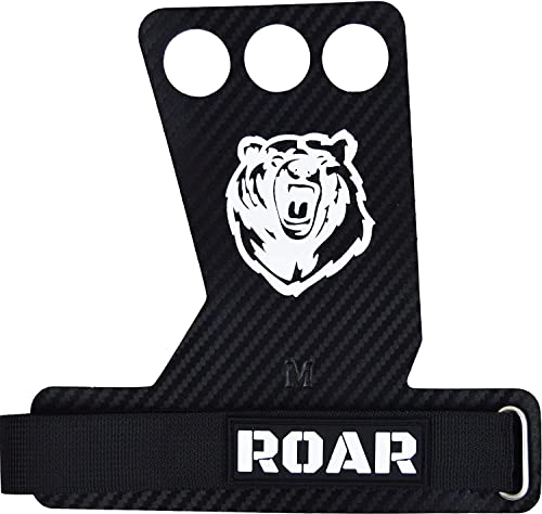 Roar® Crossfit Handschuhe, Hand Grip, Crossfit Grips, Piloxing Handschuhe, Grips Crossfit, Rep Ahead, Riemchen Turnen, Handschutz, Fitness, Wodies, Calisthenics, Weightlifting, Gym, Bars (L)