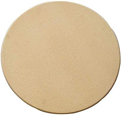 Pierre à pizza ronde - Plateau à pizza en pierre de cordiérite - Pour four et grill (28 CM)