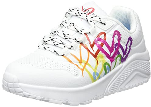 Skechers kid UNO LITE - LOVE BRIGHTS weiß Gr. 27