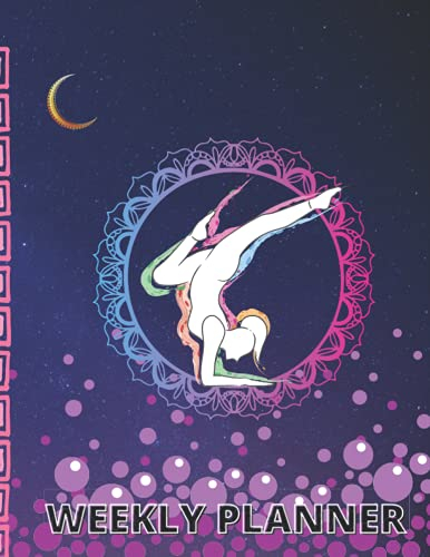 Weekly Planner: Cosmic Yoga Planner