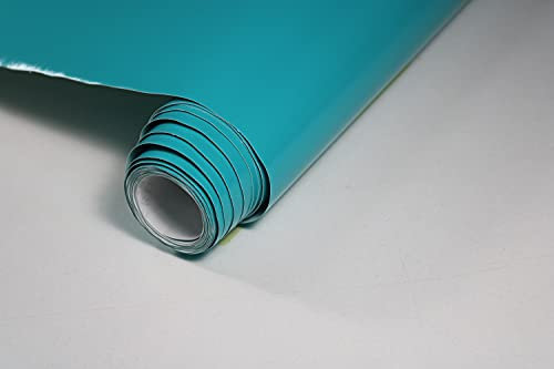 5 METROS Vinilo Ritrama Pegatina Muebles de Cocina, PVC Engomada Autoadhesivo Protege o Decora Armario y Aparatos Eléctricos, Cocina/Baño, Pegatina cambio de color (176 - Verde agua, 60cm Ancho)