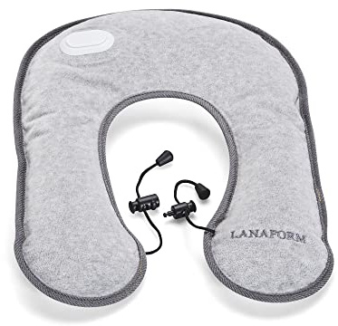 LANAFORM - Neck Warmer - Electric Hot Water Bottle - Rechargeable Hot Water Bottle - Neck And Shoulder Hot Water Bottle - Electric Heated Hot Water Bottle - 3 Hours Battery Life