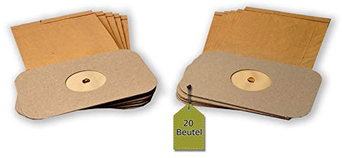 20 Staubsaugerbeutel kompatibel mit ELECTROLUX Z 320, Z 325, 20 Staubbeutel ähnlich Original Staubsaugerbeutel ELECTROLUX Z 3... Serie, E 3, E 3 N