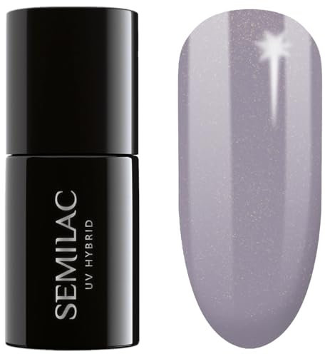 375 Semilac UV Nail Polish Shimmer Stone Agate 7ml