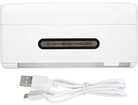 Cyrank UV-Zahnbürsten-Desinfektionsmittel, Rasierer-Sterilisator-Reiniger, Kabelloser Wand-Zahnbürstenreiniger Für Badezimmer-Zahnbürstenhalter