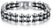 LAFATINA Herren Fahrrad Kette Armband Vatertag Edelstahl Maskuline, 8.38 Zoll