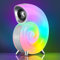 Domigard Musik-Lampe, intelligentes Wecklicht mit Alarmfunktion zum Schlafen, tragbar, Bluetooth-Lautsprecher, Musik-Lampe mit App-Steuerung (verpackt in blauem Stoff)