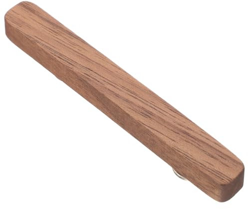 Veemoon Holz Hausnummer Magnetisch Vertikal für Außen Briefkasten Tür Garten Modern Robust Pflegeleicht