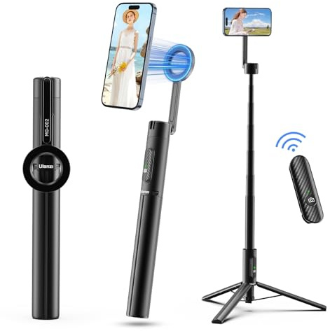 ULANZI Mobile Phone Magnetic Bluetooth Selfie Stick Max 1.6m