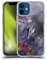 Head Case Designs Offizielle Laurie Prindle Blau- Rosa Einhorn Fantasiepferd Softgelhülle Kompatibel Mit Apple iPhone 12 Mini Und Kompatibel Mit Magsafe Zubehör