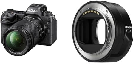 Nikon Hybride Z6III + Z 24-200mm f/4-6.3 VR, Plein Format 24,5 MP, vidéo 6K, jusqu'à 120 i/s, écran Tactile et orientable +