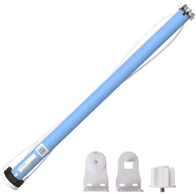 Matter WiFi 2N Smart Rollo-Motor für 37 38 mm Rohr, unterstützt Google Home, Alexa, Homekit, App-Steuerung, erfordert Verkabelung (nur Motor)