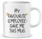 Perfect Mugs My Favourite Employee Gave Me This Mug Sarcastic Humour Gift for Friend Work Colleague Coffee Lover Gifts for boss Employer Christmas Birthday Funny Secret Santa Men Tea Him Her