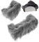 ifundom 1 Satz Puppenhausmöbel Mini-Sofa Miniatur-Couch-Sofa kleines Sofaspielzeug wohnzimmermöbel puppenhaus Einrichtung Mini-Puppenhaus-Bausatz Miniatur-Puppenhaus-Bausatz Plüsch Grey