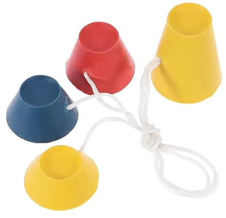 Pjeghbvop 4-in-1-Größen Gummi-Golf-Tees für Winter-Tees für frostige Tage, 12 mm, 17 mm, 22 mm, 37 mm, 4 verschiedene Höhen, Geschenk-Sets