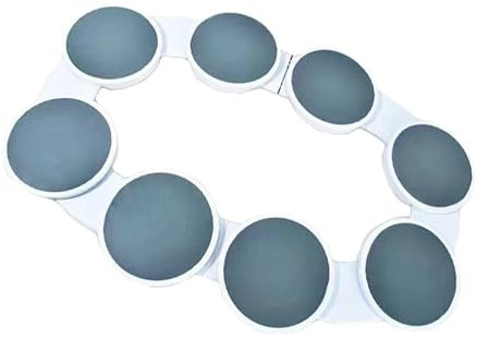 Fenteer 8X Plato Giratorio de Cocina Extensible Lazy Mesa giratoria Suave Bandeja giratoria de 360° Mesa Central para encimera