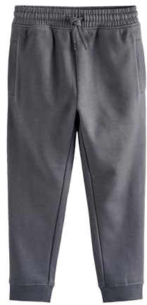 NEXT Jungen Schmale Passform Slim Fit Basic-Jogginghose Holzkohle 146