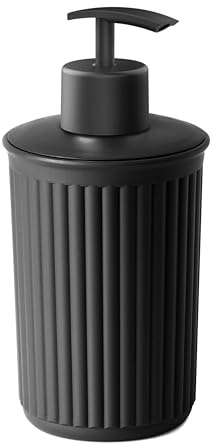 TATAY Soap Dispenser Baobab Easy to Clean & Refill Durable & Eco-Friendly | Soap Dispenser Bathroom | Recycled Plastic Material | Made in Spain | Easy to Clean | Leak-Proof Pump Dispenser