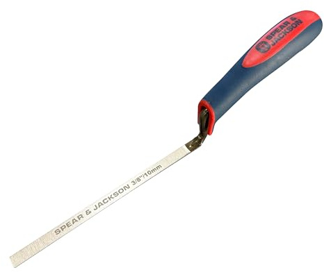 Spear & Jackson TUCK38SF Paleta para Rejuntado 3/8 (10 mm), Hoja de Acero al Carbono con Mango de Tacto Suave Antideslizante para Juntas de Mortero, Reparación y Restauración