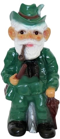 Figur Förster Gartenzwerg aus bruchsicherem Kunststoff