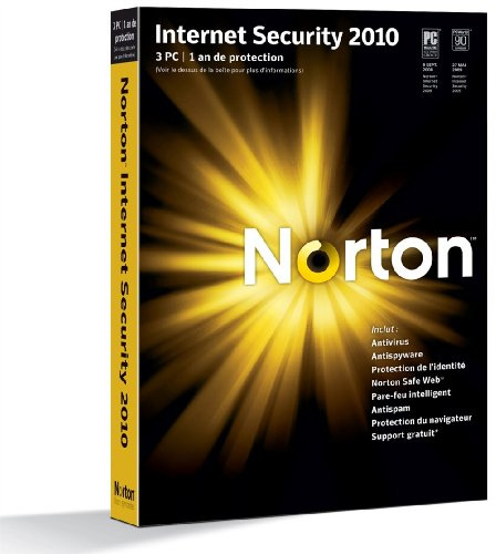 Norton internet security 2010 (3 postes, 1 an)