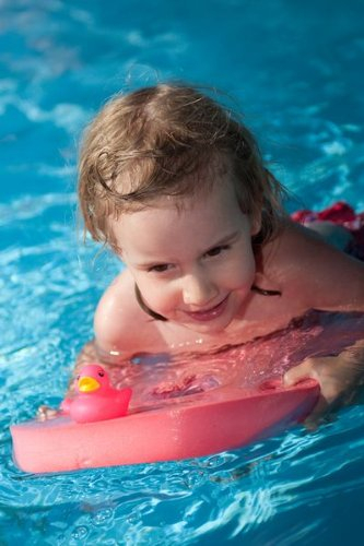Schwimmbrett Klassik 48x30x38 Baby, Kinder, Erwachsene ROT