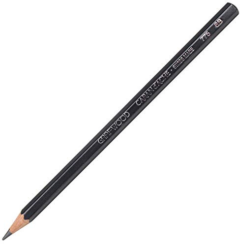 Caran D'ache Grafwood Graphite Pencil - 6B (775.256)