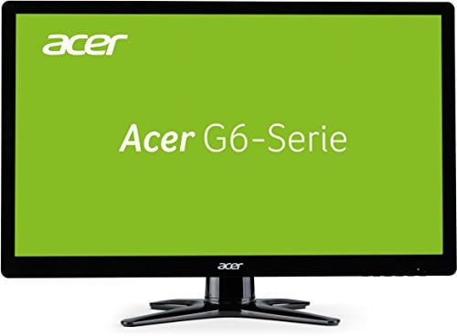 Acer G6 Series G276HLA 27 inch Widescreen LED Monitor (16:9, Full HD, 2 ms, 100M:1, ACM, 250 nits, LED, DVI, HDMI, Acer EcoDisplay) - Black