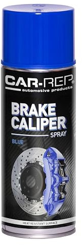 Car-Rep Brake Caliper Blue Spray Paint 400mL High-Temperature Protective Coating