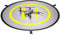 Mantona Drohnen-Landeplatz faltbar inkl. Transporttasche, 107 cm Durchmesser, ideal für ferngesteuerte Drohne, Quadcopter, Mini-Helikopter
