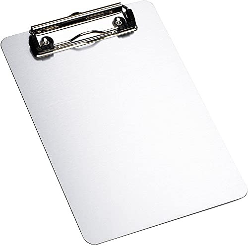 Alco-Albert Alu Klemmbrett DIN 4 (Alu, 2er Pack)