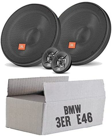 Lautsprecher Einbauset passend mit JBL Stage2 64CFS Stage2 16,5cm System Auto Einbausatz für BMW 3er E46