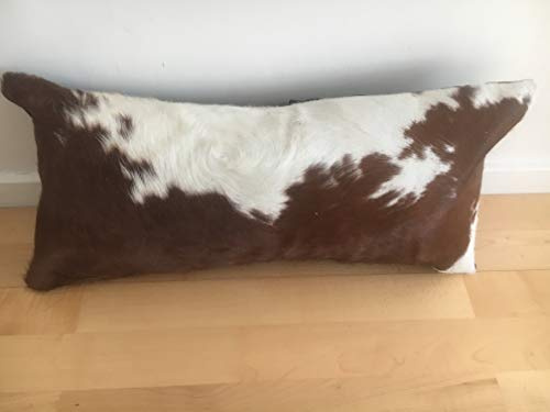 Kuhfell Kissenbezug Kissen Kuhfell Haar auf Bezug 12 × 24 ¨