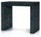 KONTE.DESIGN Consolle PONZA in legno, finitura Marmo Nero, 45x90