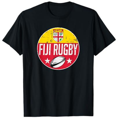 Fiji Rugby Sevens 7s Proud Fans Of Fijian Team Flag Match T-Shirt