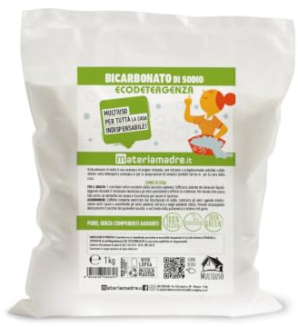 Materiamadre Bicarbonato di Sodio PURISSIMOin Busta 1kg
