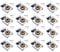 Generies 16Pcs Mirror Hanger Kit with Spring-Loaded Mounting Brackets, Plugs, Screws & Tools for Unframed Bathroom Mirror Glass Wall Hanging