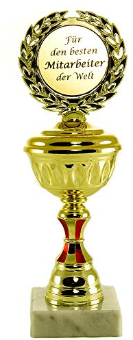SünGross Pokal für den besten Mitarbeiter der Welt