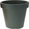 Muddy Hands Large Plant Pot Outdoor Garden Round Flower Tree Plastic Planter (Ø - 60cm, Dark Green)